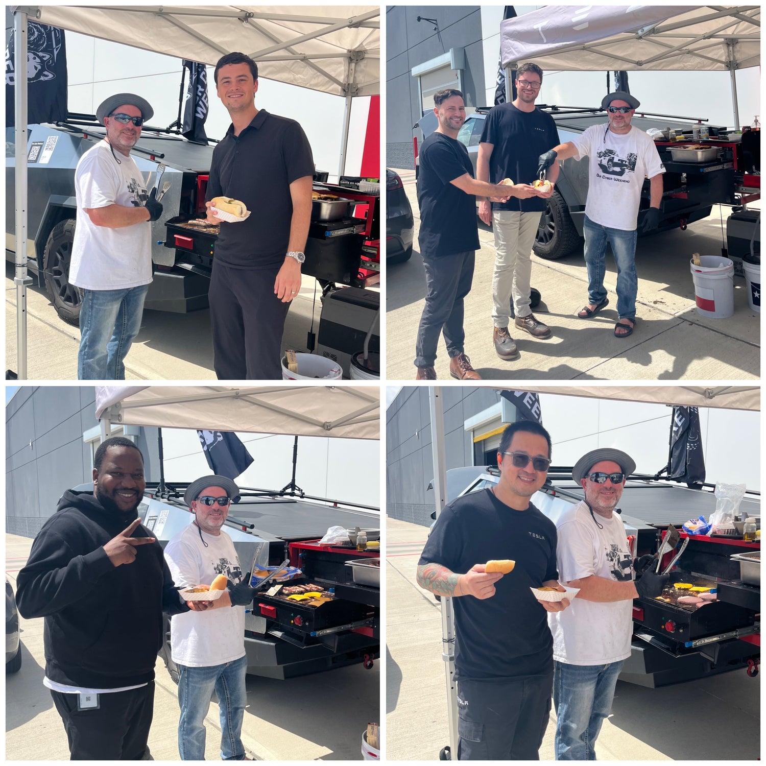 Our Cyber Weekend Catering – Powered by the Cybertruck