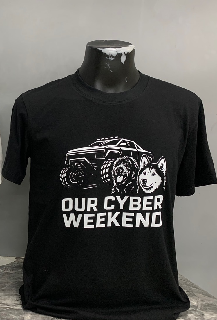 Our Cyber Weekend – Official Logo Tee